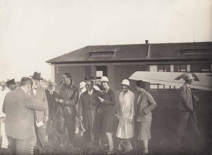 ÖSTERREICH LUFTFAHRTRUPPE 1918-38 PHOTO  THALERHOF