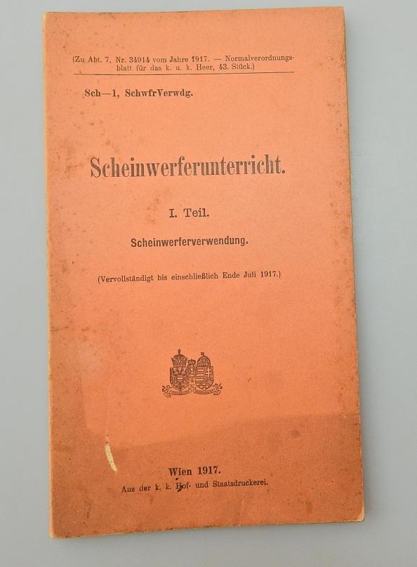 SCHEINWERFERUNTERRICHT I TEIL SCHEINWERFERVERWENDUNG