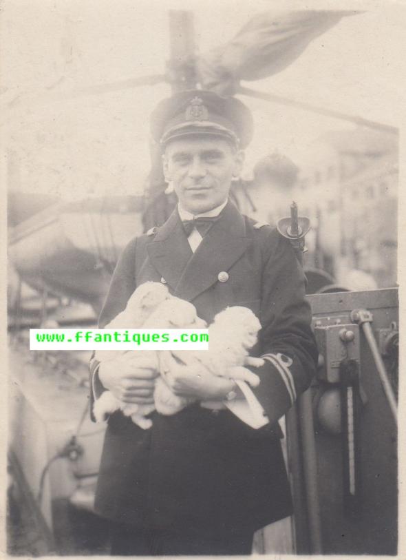 KUK KRIEGSMARINE PHOTO BESATZUNG FREGATTENLEUTNANT