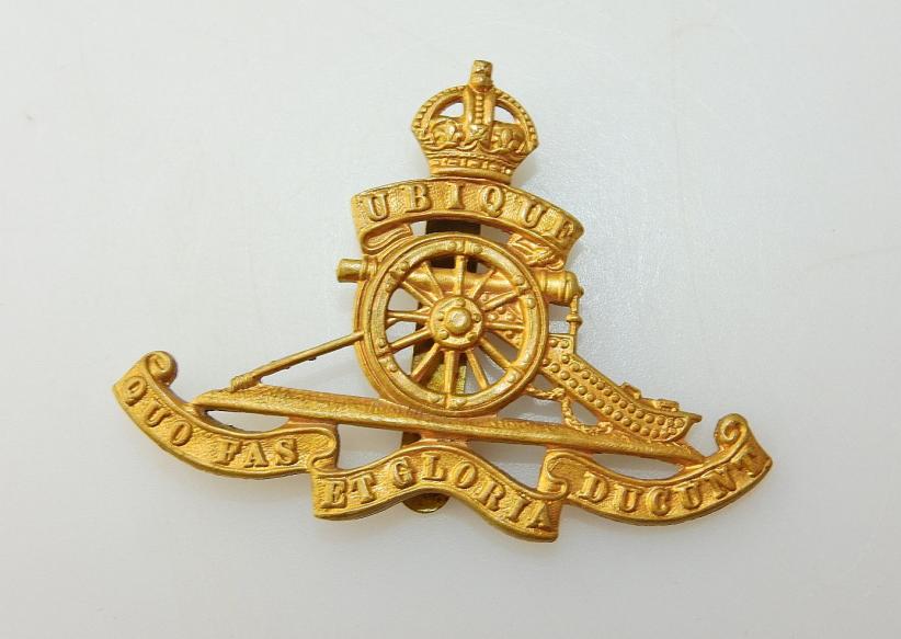 Royal Artillery Ubique Quo Fas Et Gloria Ducunt badge