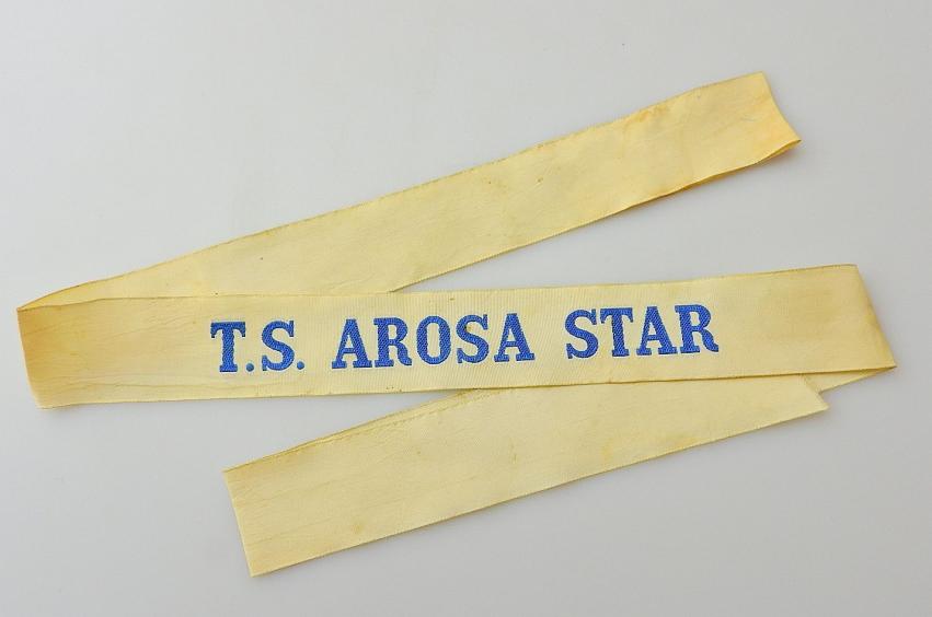 NAVY CAP TALLY TS AROSA STAR STEAM LINER