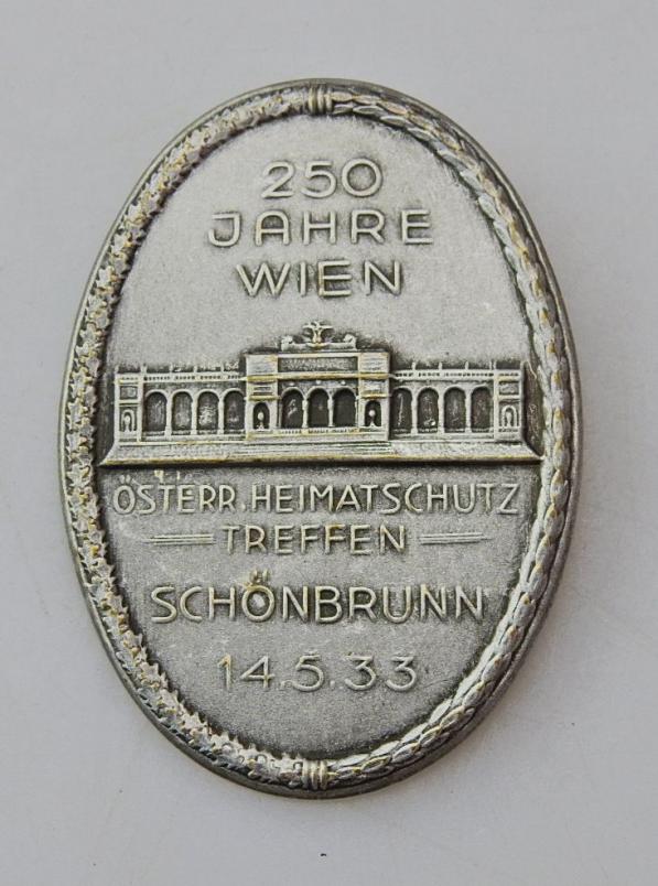 ÖSTERREICH HEIMATSCHUTZ TREFFEN SCHÖNBRUNN 1933 250 JAHRE WIEN