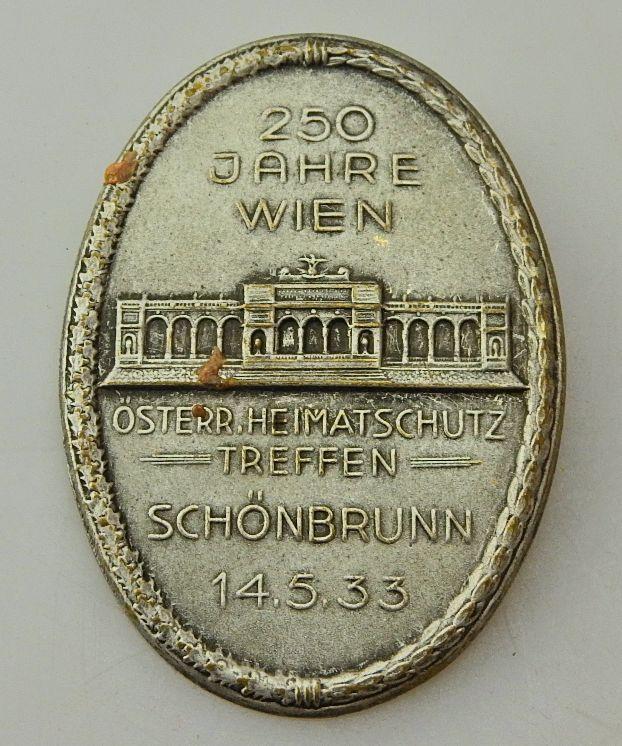 ÖSTERREICH HEIMATSCHUTZ TREFFEN SCHÖNBRUNN 1933 250 JAHRE WIEN