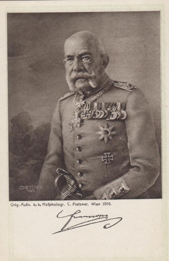 PATRIOTISCHE AK KAISER FRANZ JOSEF