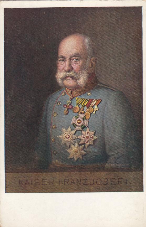 PATRIOTISCHE AK KAISER FRANZ JOSEF