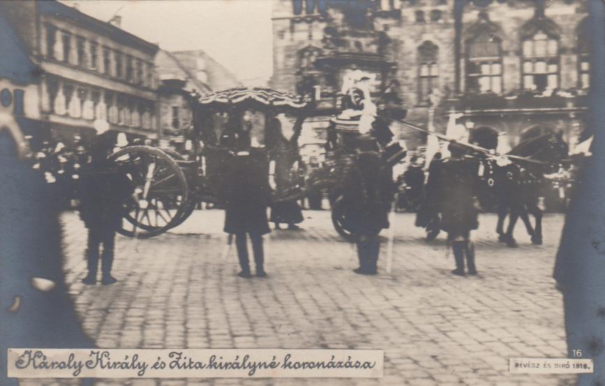 PATRIOTISCHE AK KRÖNUNG KAISER KARL