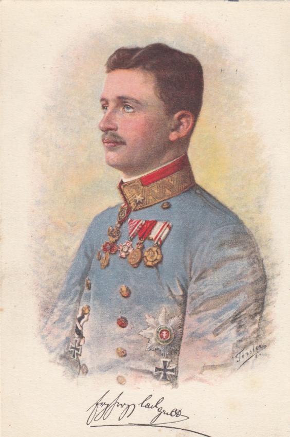 PATRIOTISCHE AK KAISER KARL