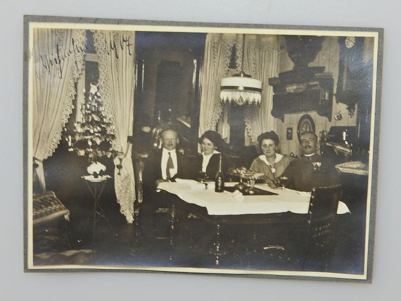 PHOTO KUK WEIHNACHTSFEIER 1907 WIENER WOHNUNG