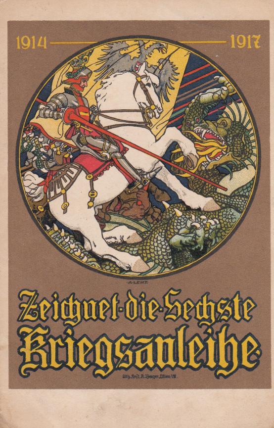 PATRIOTISCHE AK SECHSTE KRIEGSANLEIHE 1917