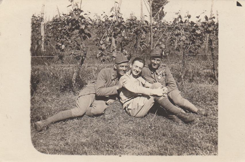 PHOTO AK KAISERJÄGER SANTA MARIZZA ITALIEN 1918