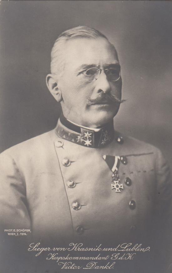 GENERAL DER KAVALLERIE KORPSKOMMANDANT SIEGER VON KRASNIK UD LUBLIN