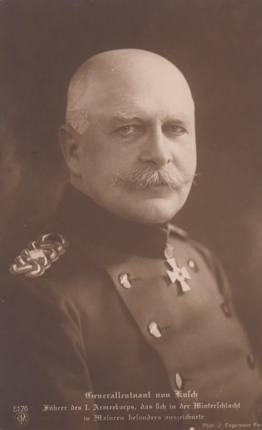 GENERALLEUTNANT VON KOSCH