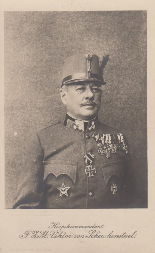 KORPSKOMMANDANT FZM VIKTOR VON SCHEUCHENSTUEL