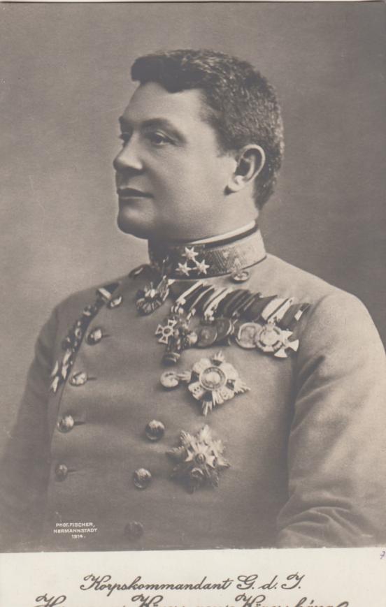 KORPSKOMMANDANT GENERAL DER INFANTERIE HERMANN KÖVESS VON KÖVESSHAZA