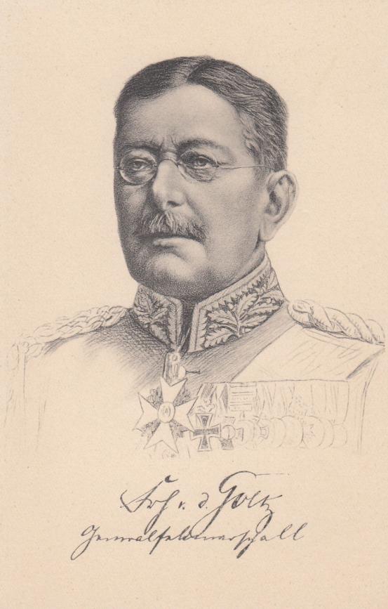 PATRIOTISCHE AK GENERALFELDMARSCHALL VON DER GOLTZ