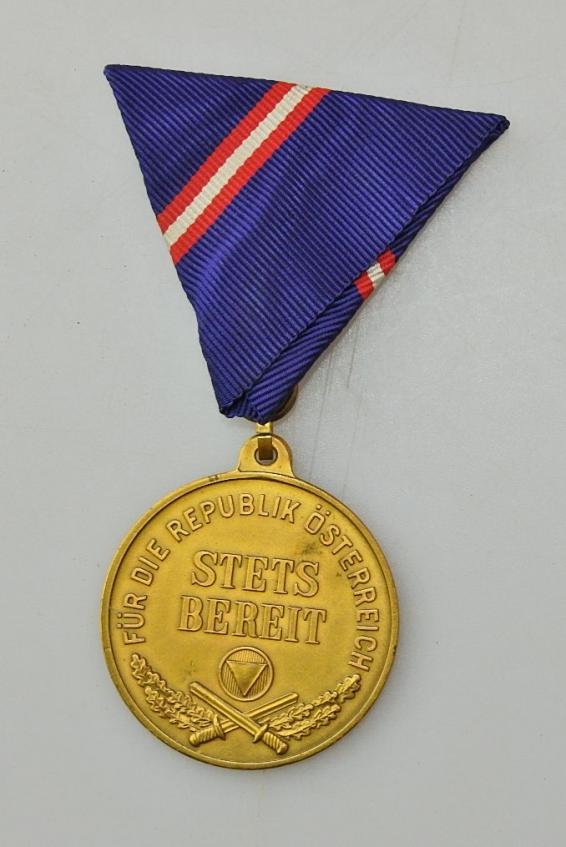 BUNDESHEER ÖBH WEHRDIENSTMEDAILLE IN BRONZE