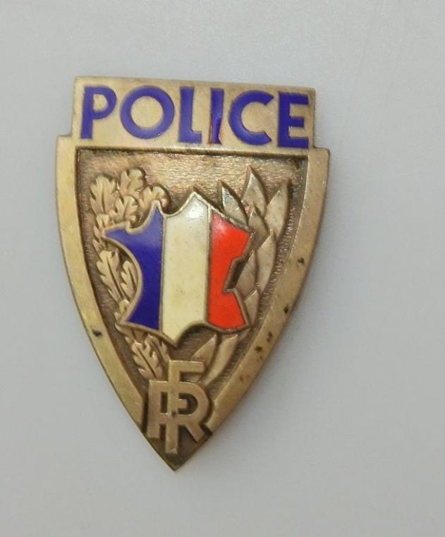 FRANKREICH DIENSTABZEICHEN POLIZEI