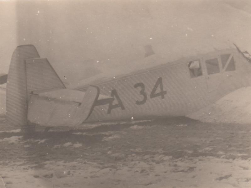 ÖSTERREICH LUFTFAHRTRUPPE 1918-38 PHOTO  JUNKERS F13 A-34