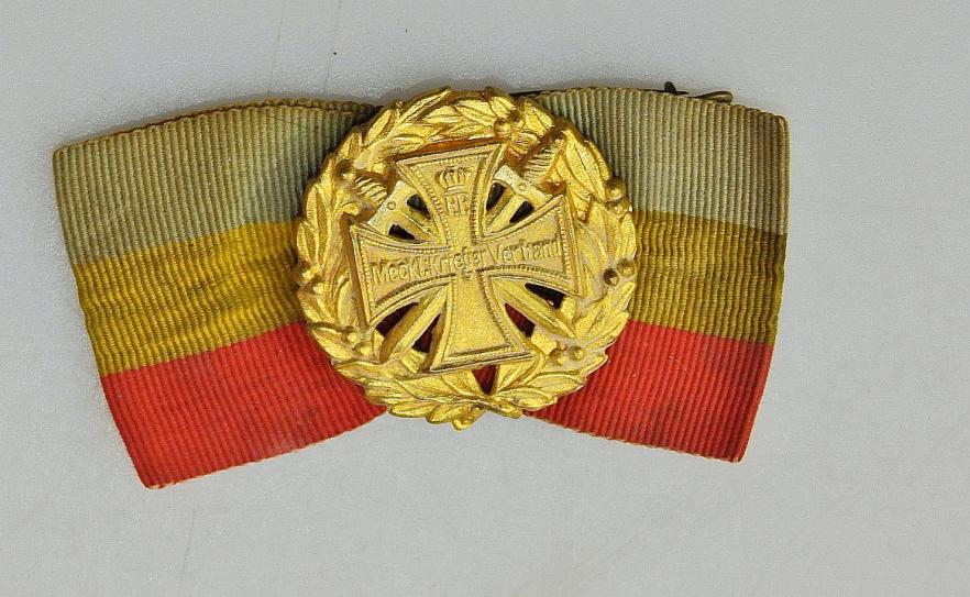 ABZEICHEN MECKLENBURGER KRIEGER VERBAND
