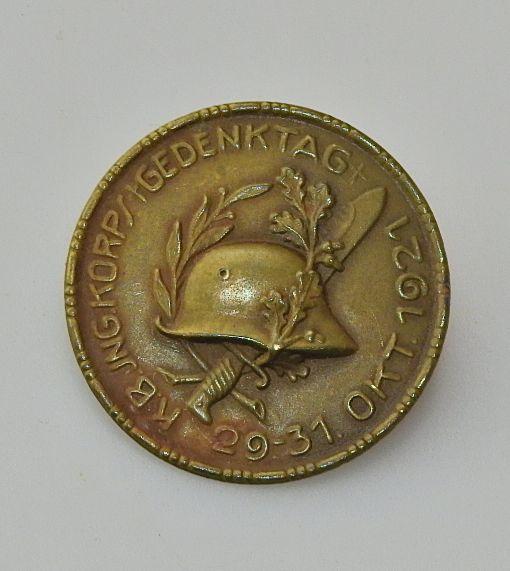 ABZEICHEN KB ING KORPS GEDENKTAG 1921