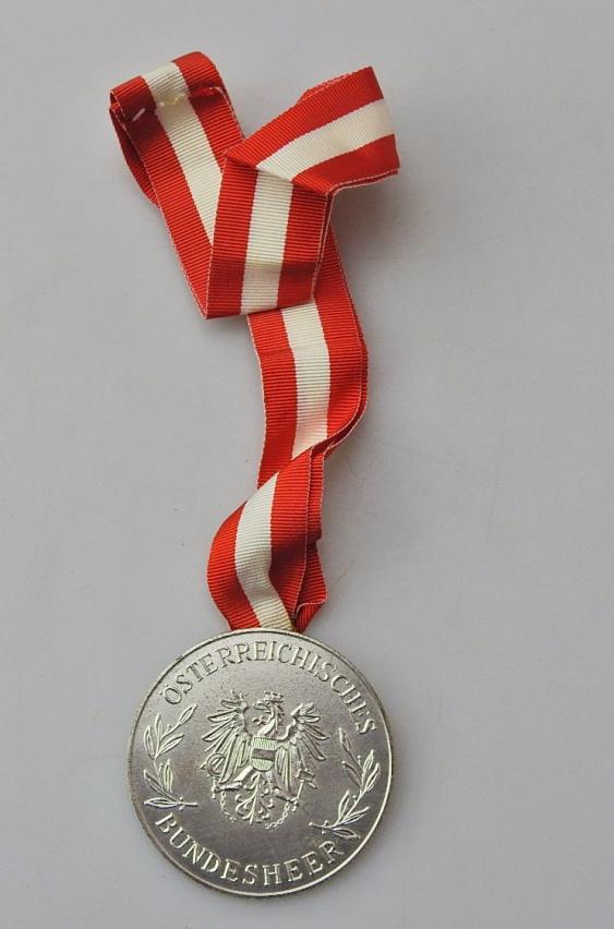 ÖSTERREICH BUNDESHEER ÖBH SPORTPREIS IN SILBER