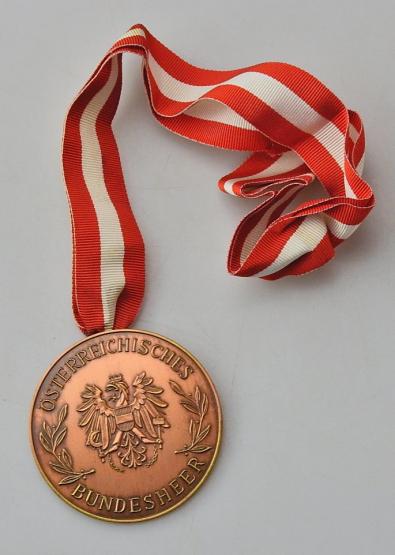 ÖSTERREICH BUNDESHEER ÖBH SPORTPREIS IN BRONZE