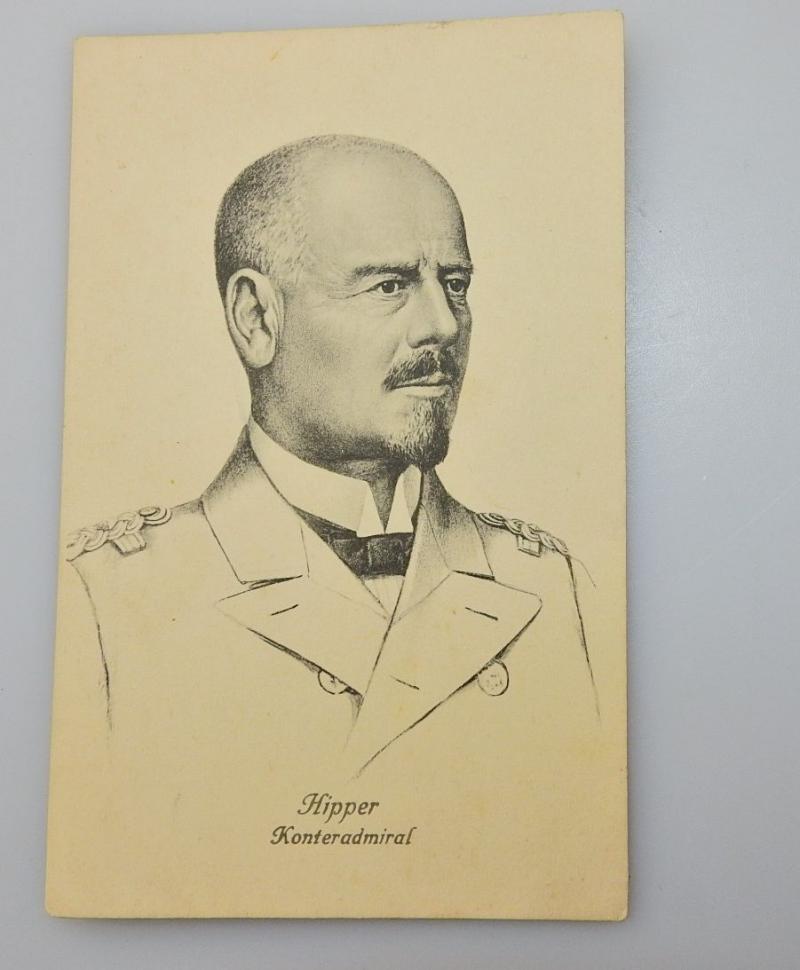 PATRIOTISCHE AK KONTERADMIRAL HIPPER