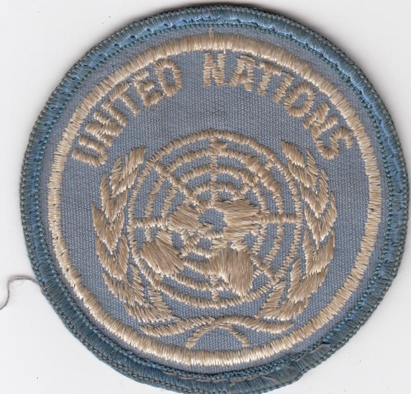 ÖSTERREICH BUNDESHEER ÖBH STOFFABZEICHEN UNITED NATIONS