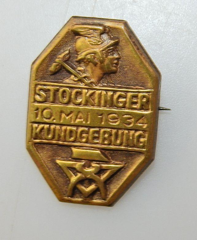 STOCKINGER KUNDGEBUNG 1934