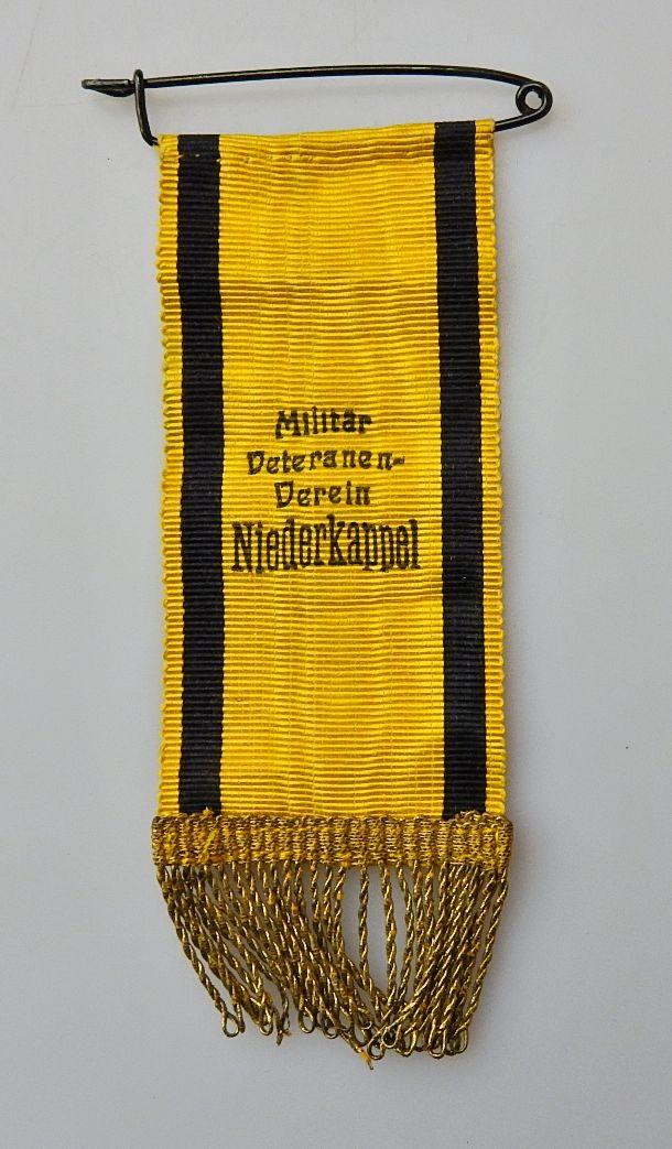 KUK ABZEICHEN MILITÄR VETERANEN VEREIN NIEDERKAPPEL