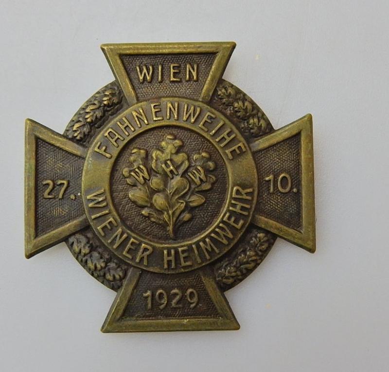 ABZEICHEN WIEN FAHNENWEIHE HEIMWEHR