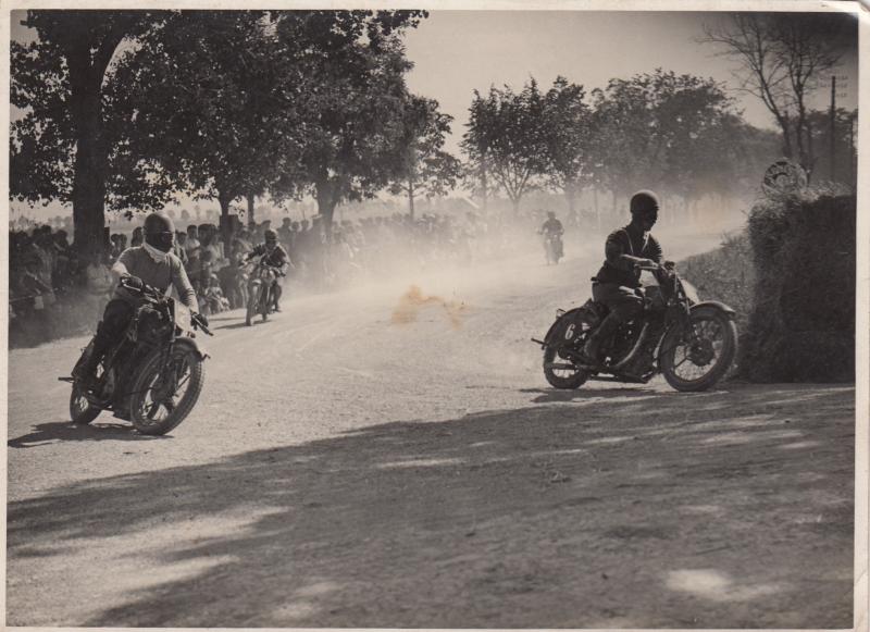 ORIG PHOTO MOTORRAD RENNEN PREIS VON ÖSTERREICH LAXENBURGER ALLEE 1930