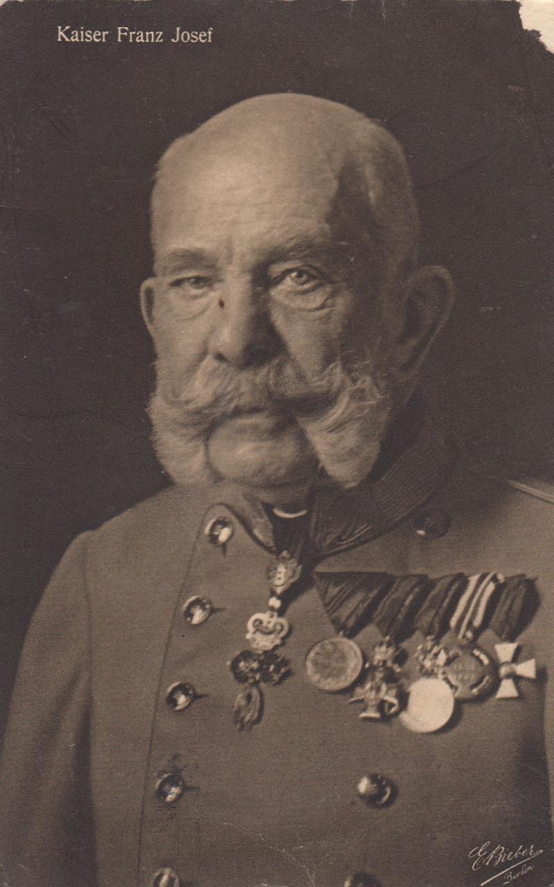 KUK PATRIOTISCHE AK KAISER FRANZ JOSEPH I