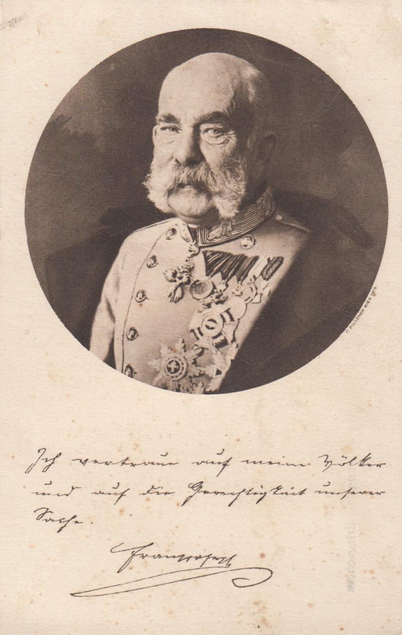 KUK PATRIOTISCHE AK KAISER FRANZ JOSEPH