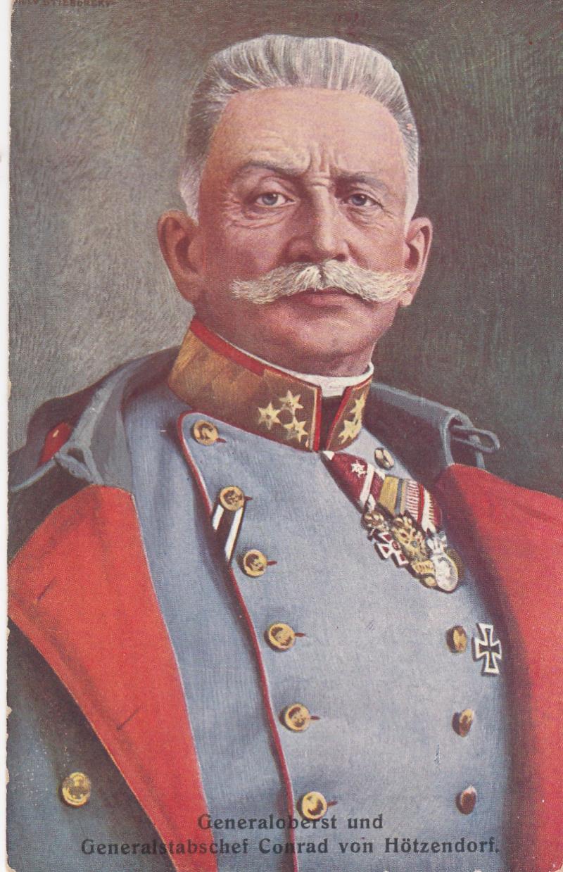 KUK PATRIOTISCHE AK CONRAD VON HÖTZENDORF