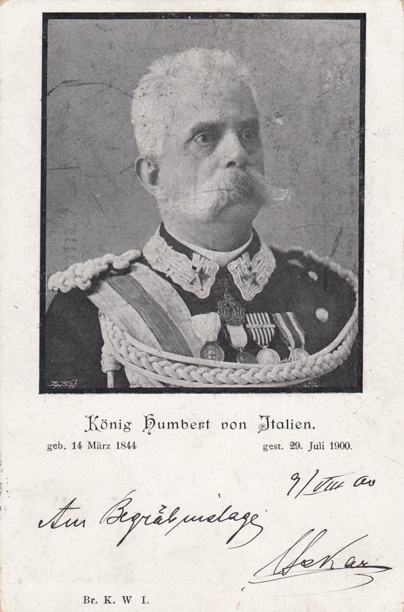 KÖNIG HUMBERT VON ITALIEN