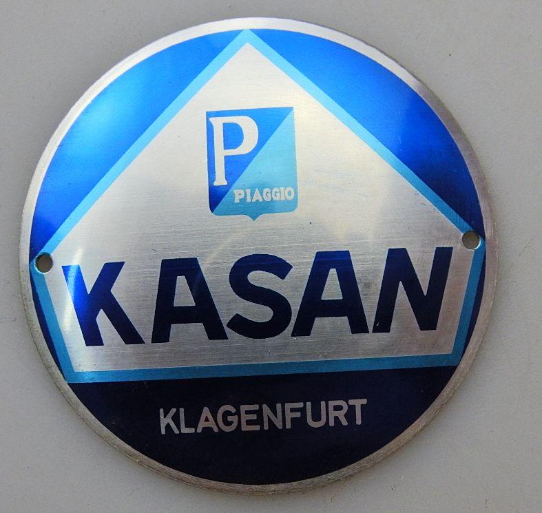 SELTENER VESPA PIAGGIO HÄNDLER KASAN KLAGENFURT BUTTON