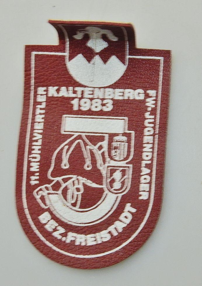 ÖSTERREICH FEUERWEHR 11 MÜHLVIERTLER FW JUGENDLAGER KALTENBERG 1983