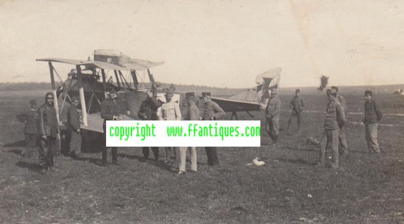 KUK LUFTFAHRTRUPPE FLUGZEUG DOPPELDECKER BRANDENBURG Br CI 27. TARNUNG