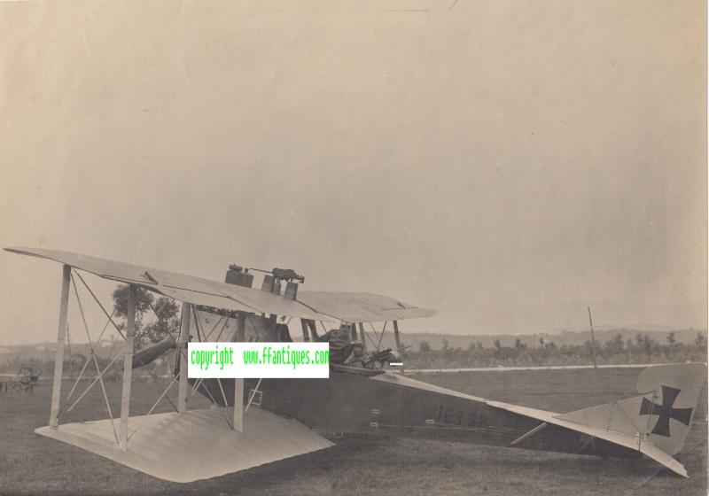 KUK LUFTFAHRTRUPPE FLUGZEUG DOPPELDECKER BRANDENBURG Br CI 169.32 S GIAROV?? 1918