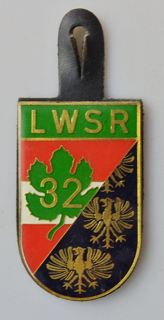 ÖSTERREICH BUNDESHEER TRUPPENKÖRPERABZEICHEN LWSR 32