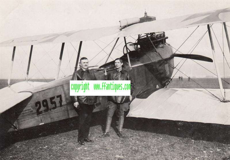 KUK LUFTFAHRTRUPPE FLUGZEUG DOPPELDECKER BRANDENBURG Br CI  29.57 OBLT RIEGER FP NOVAK