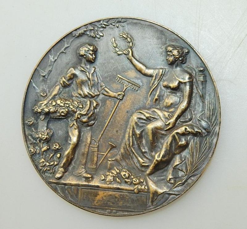 MEDAILLE FACHAUSSTELLUNG DER FRISEURGENOSSENSCHAFT WIEN