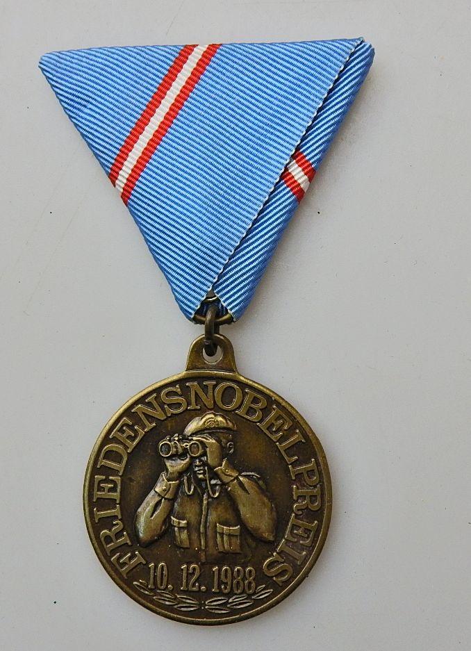 Friedensnobelpreis-Medaille der Österreichischen Liga für die Vereinten Nationen